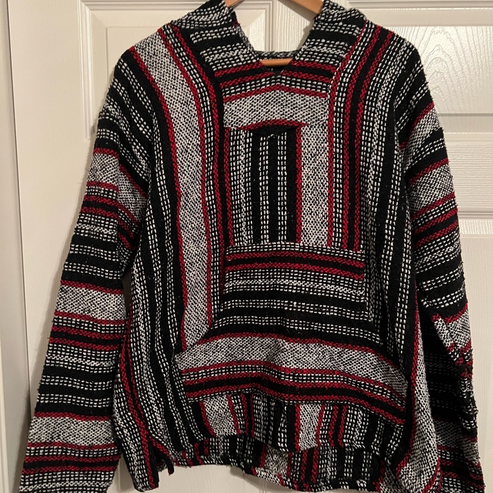 Vibrant Striped Pullover Hoodie